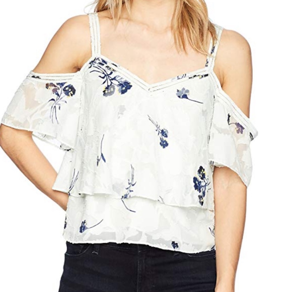 Lucky Brand floral blouse